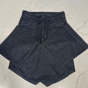 Citizens of Humanity “Hutton” Mid Rise Wide Leg